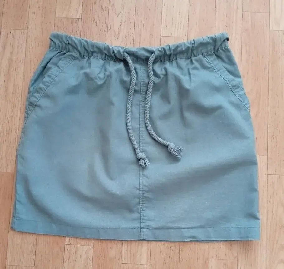 LNĚNÁ SUKNĚ VEL. 42 za mini cenu