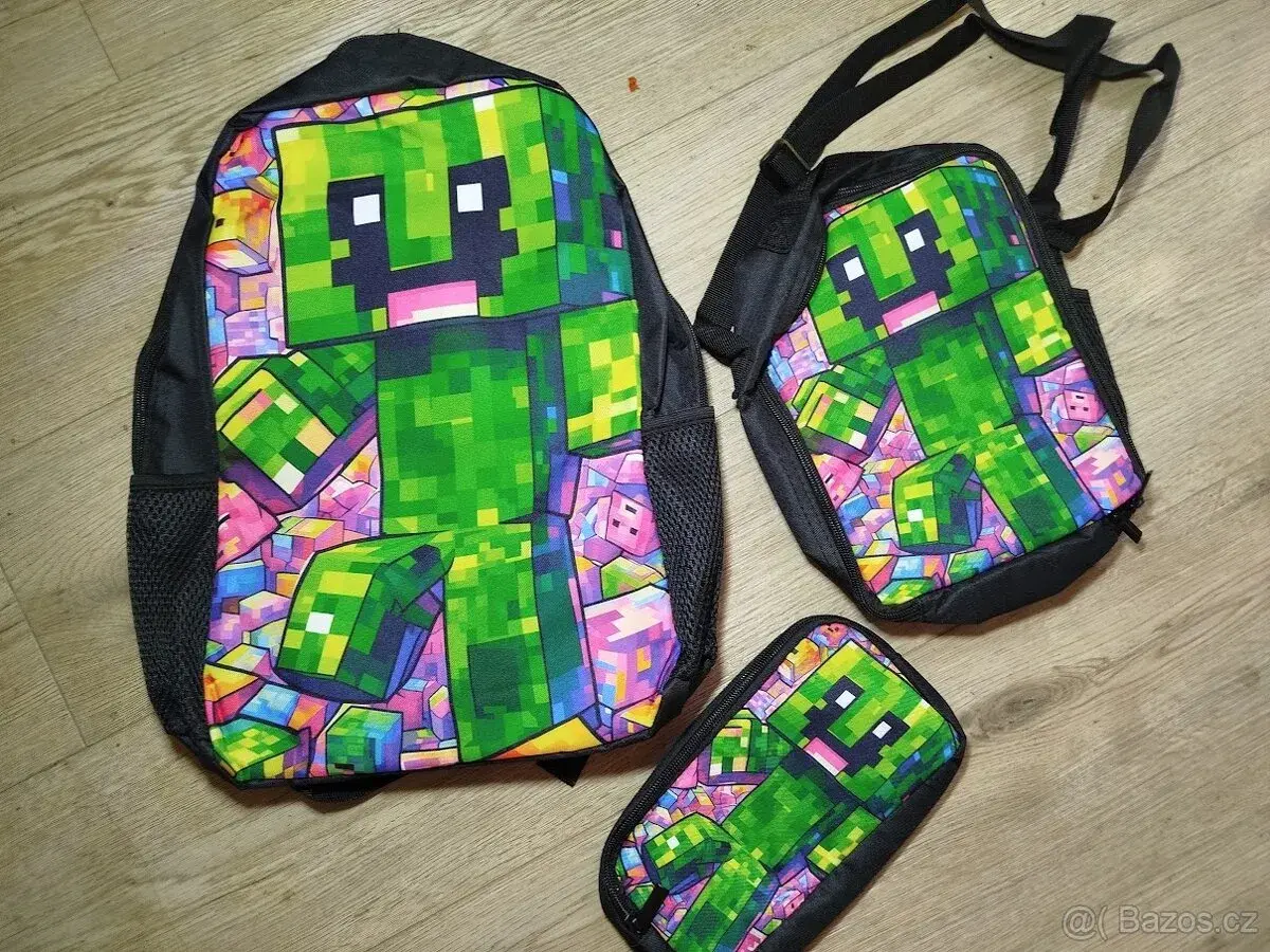 Batoh sada Minecraft