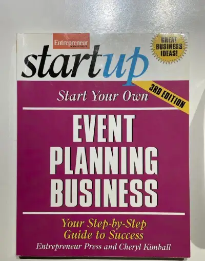 Kniha Start Your Own Event Planning Business (anglicky)