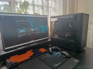 KVALITNÍ NEJENOM HERNÍ PC i7 8700K-Windows11-25,nový
