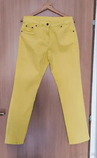 Dámské žluté džíny L