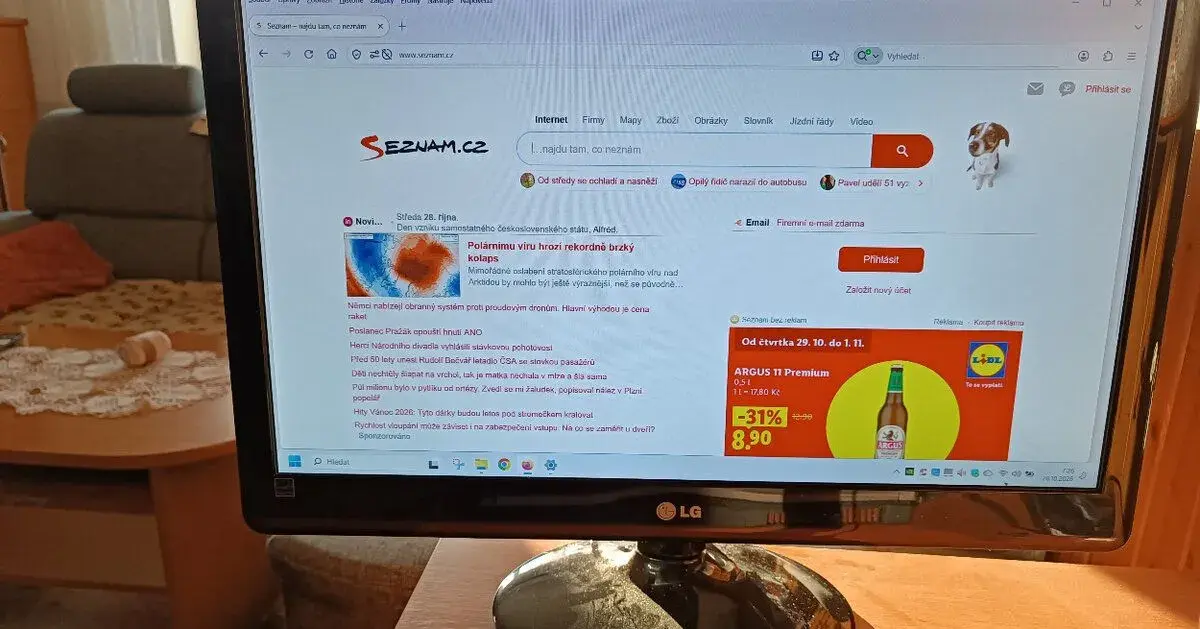 Monitor LG Flatron E2350TV (58cm) FullHD LED
