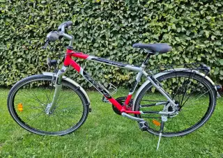 Pánské krosové hliníkové kolo APACHE, rám M, LED osvětlení