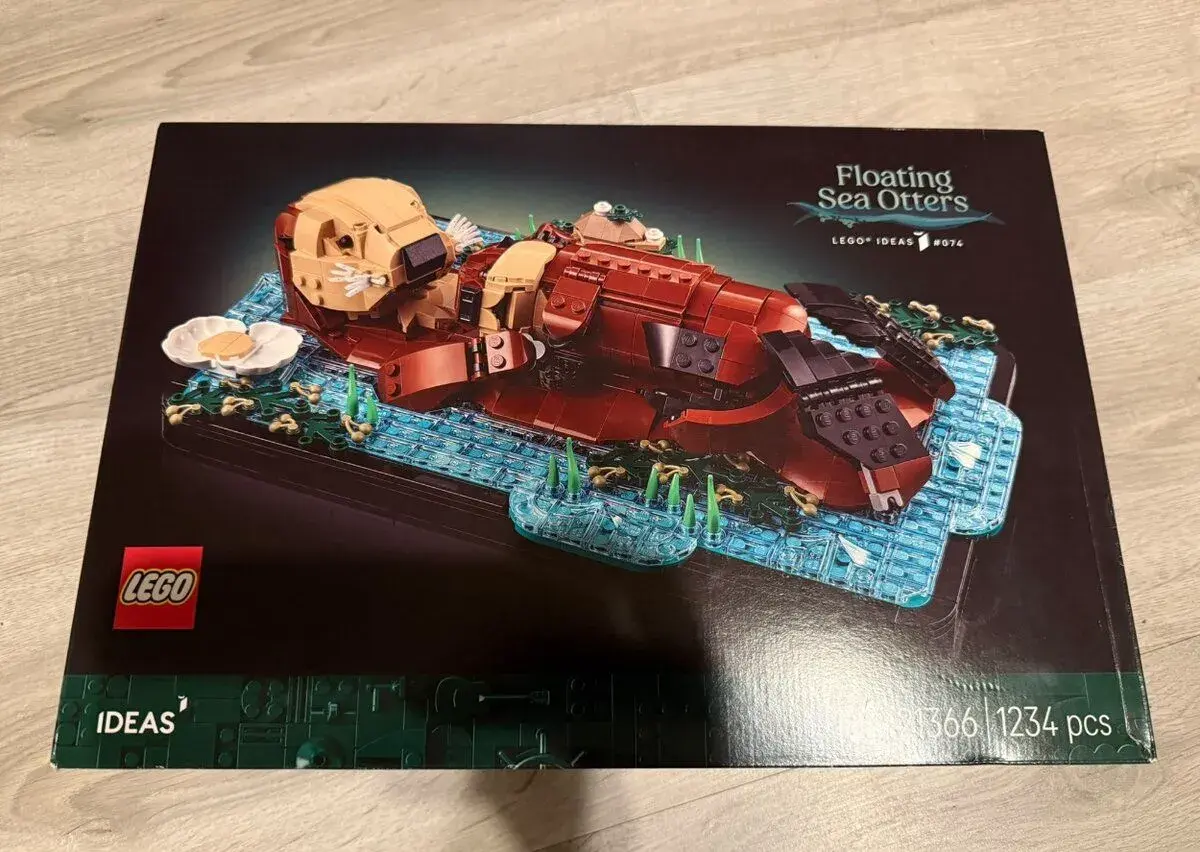 Lego Ideas Floating Sea Otters 21366
