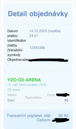 3x lístek Yzomandias O2 27.9.
