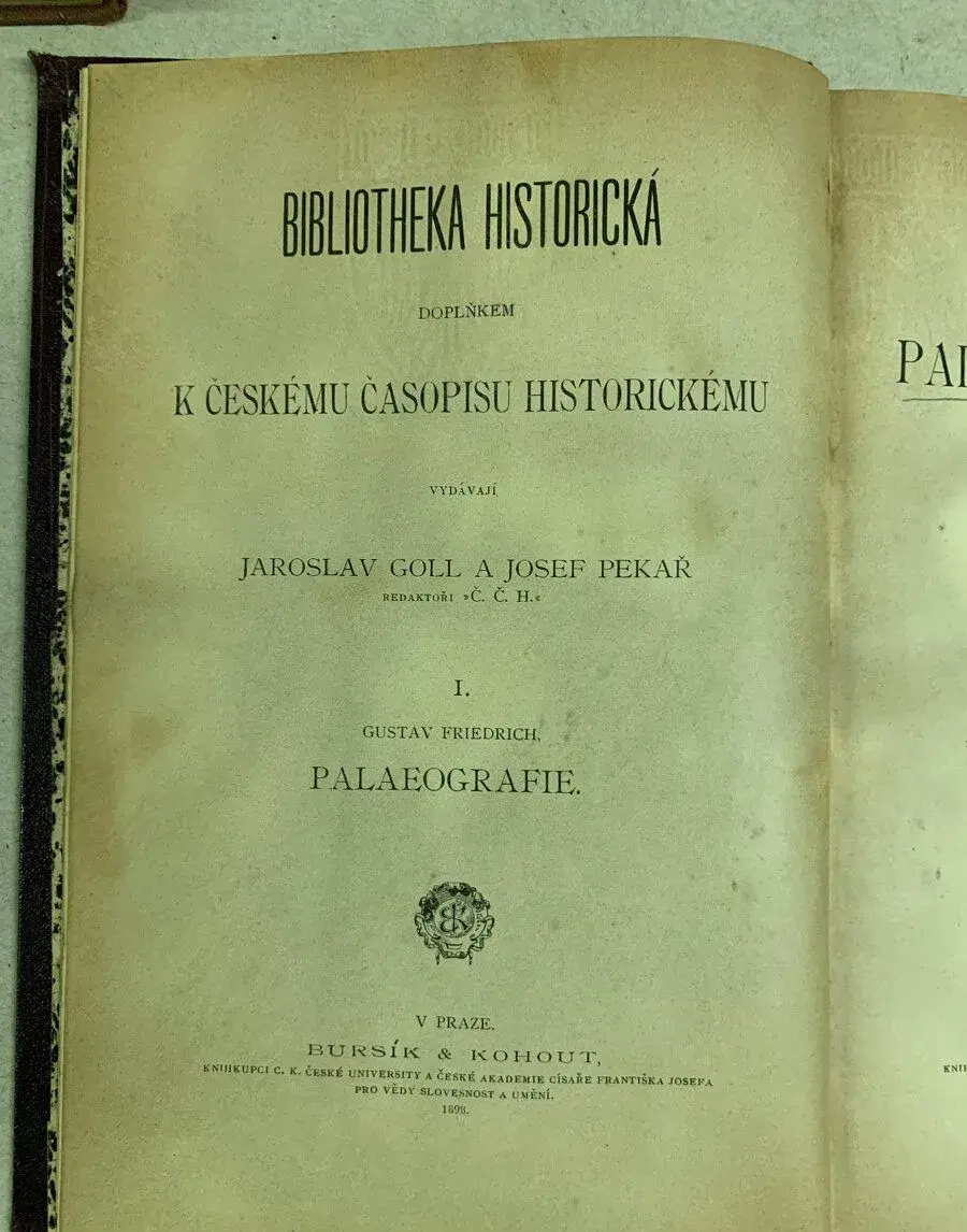 Kniha - Učebná kniha palaeografie latinské
