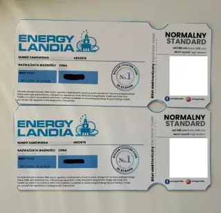 Vstupenky do Energylandie 2x