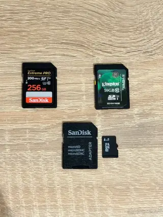 SD karta SanDisk Kingston microSD