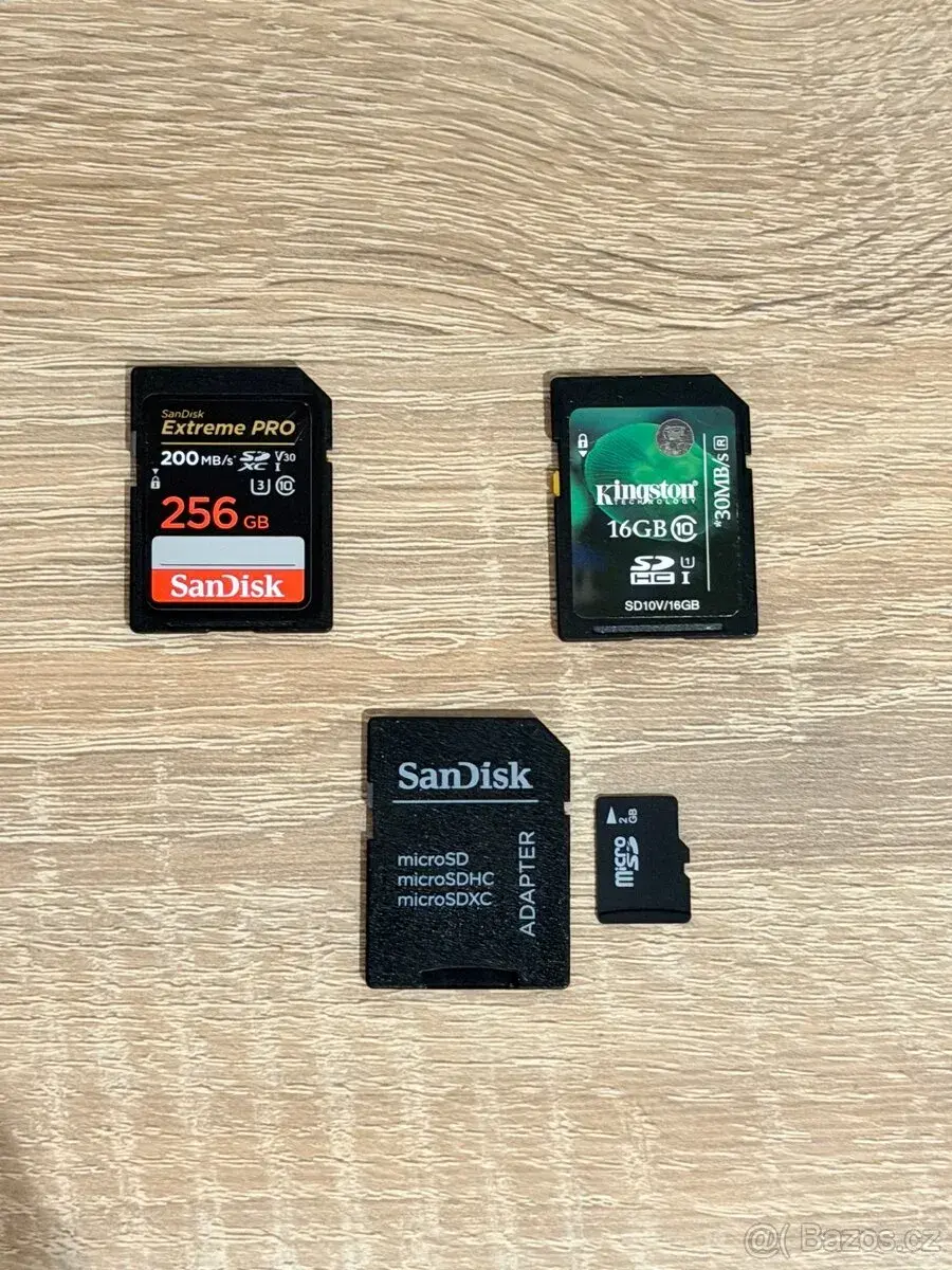 SD karta SanDisk Kingston microSD