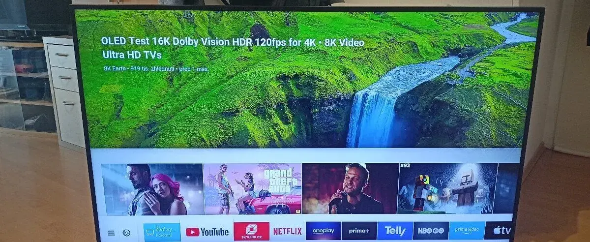 TV Samsung, Qled Smart 4K 55 palcu 140cm QE55Q60RAT 120 Hz