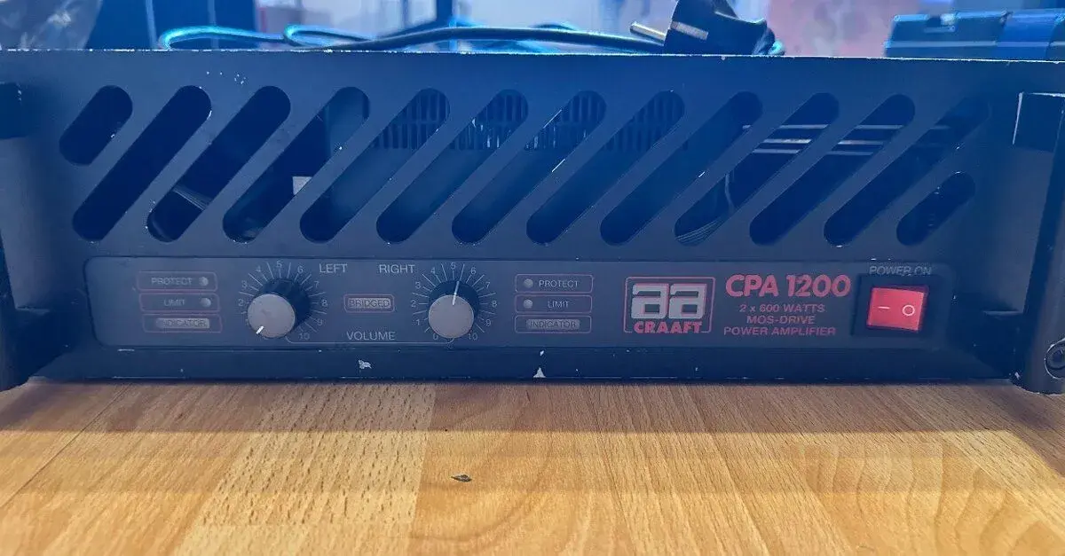 AA Craaft CPA 1200 zesilovač 2x600W