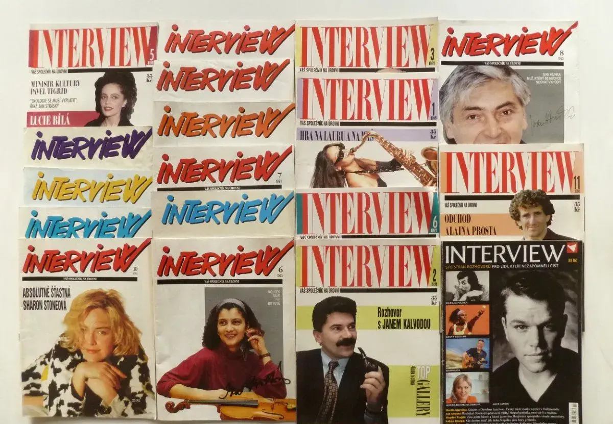 Časopisy "INTERVIEW"