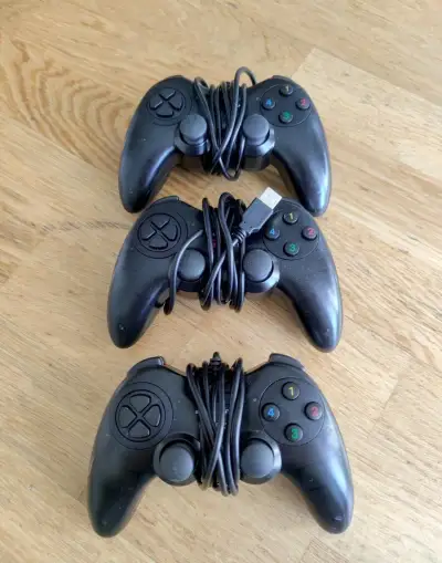 3× Gamepady s USB pro PC nebo PS3