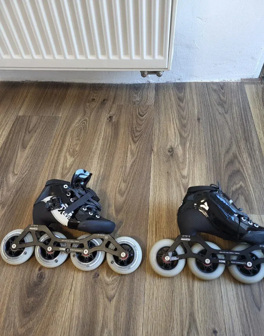 Dětské inline brusle na rychlobruslení Powerslide 3X evo
