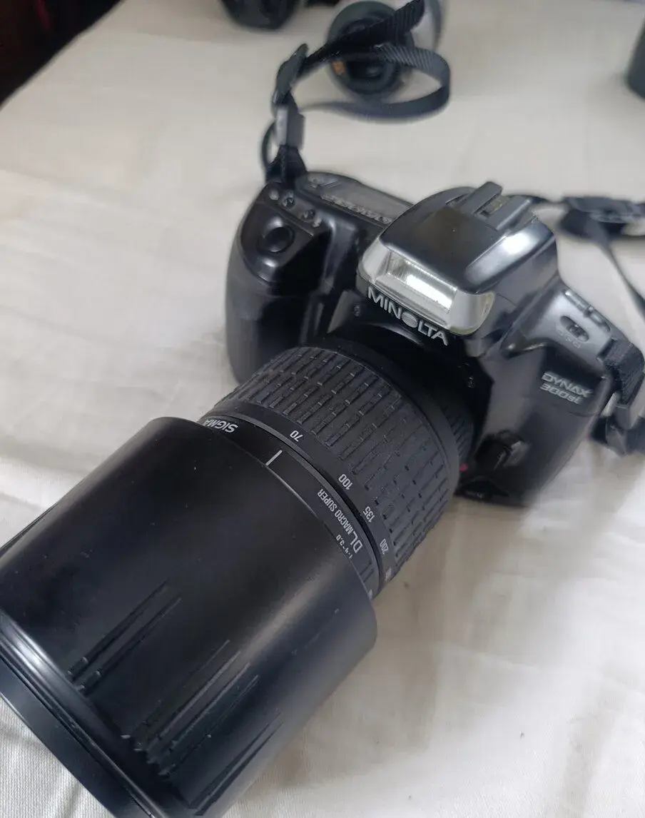 Minota Dynax fotoset na zvířata, detail