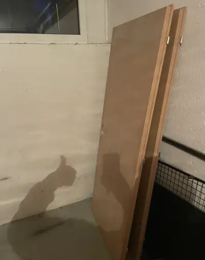 2x interiérové dveře dekor BUK 80 L