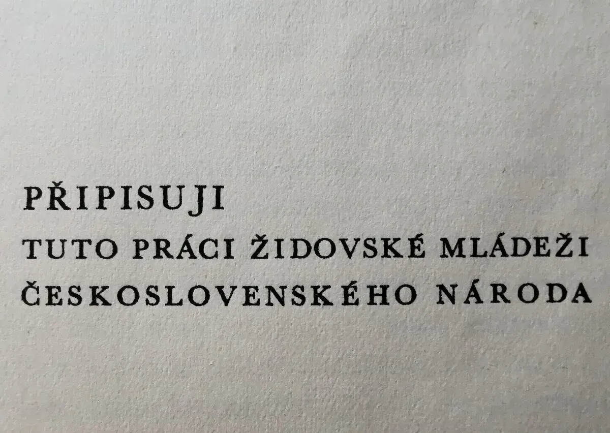 JUDr.Edvard Lederer KRISE V ŽIDOVSTVU A V ŽIDOVSTVÍ /ČSR1934