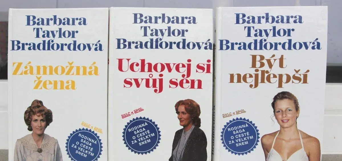Trilogie od B. T. Bradfordové Zámožná žena, 1992