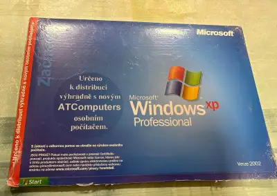 Microsoft Windows XP Professional CZ – originální OEM balení