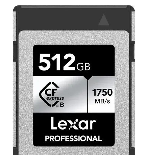 Lexar Pro Silver CFexpress B 512GB R1750MB / W1300