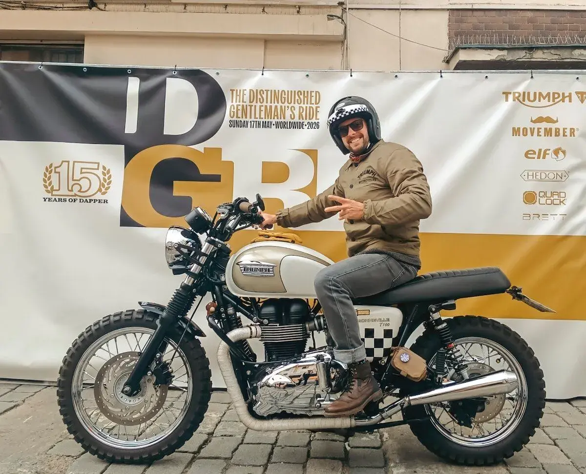 Triumph Bonneville T100 stav