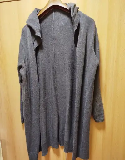 dámský maxi svetr/kardigan Takko (Maxi Blue) vel. 42/44
