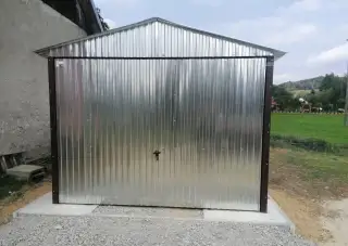 Plechová garáž 3x5m