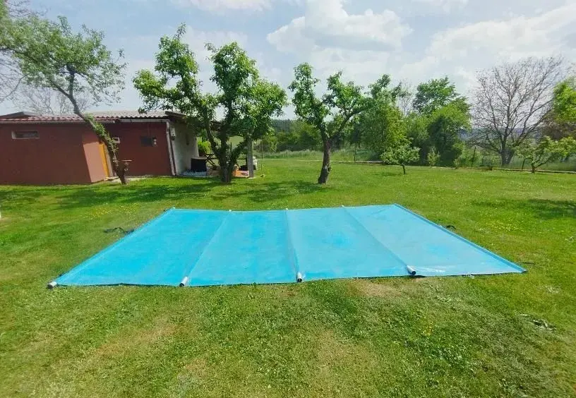Bazénová bezpečnostní plachta