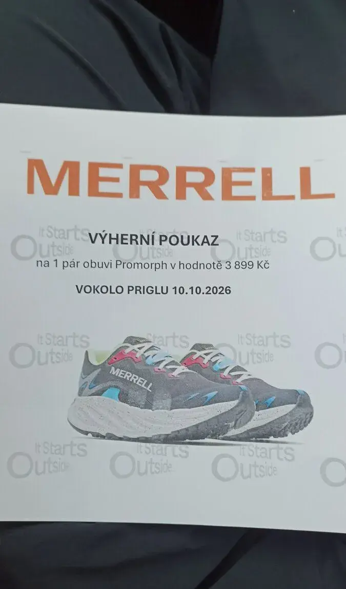 Poukaz na boty Merrell Promorph