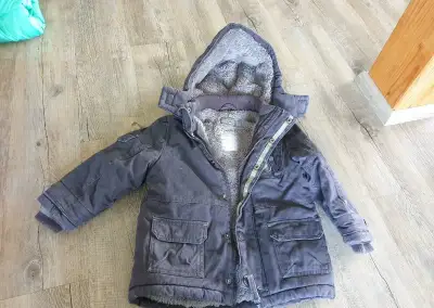 Dětský zimní kabát vel. 98