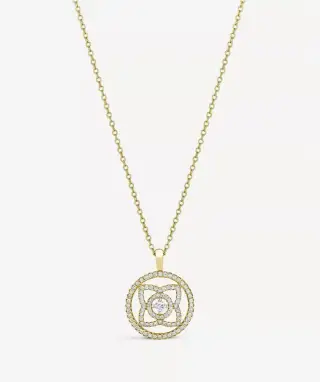 Náhrdelník De Beers - Enchanted lotus medal pendant