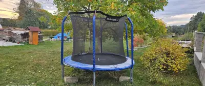 Trampolína Marimex 244 cm +ochranná síť +schůdky