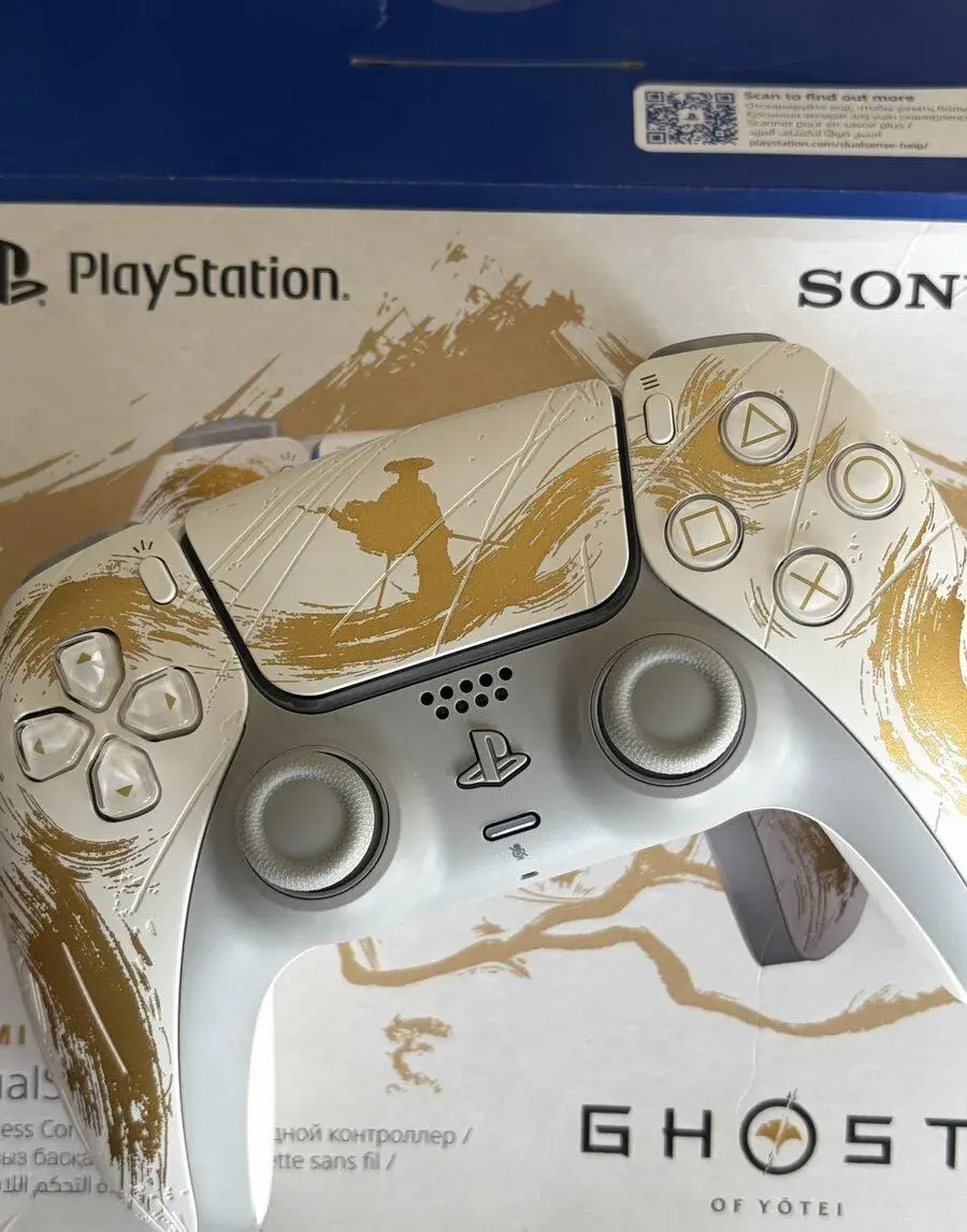 2ks LIMITOVANÁ EDICE PlayStation 5 DualSense - GHOST OF YOTE