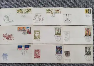 FDC obálky - Československo