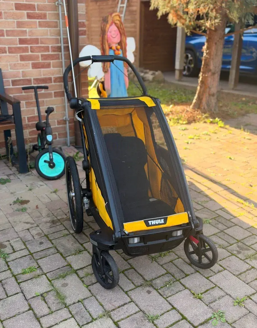 Thule Chariot Sport 1 + jogging a cyklo set + příslušenství
