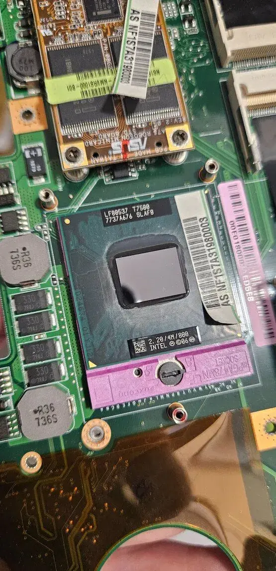 Procesor Intel Core2 Duo T7500 notebook