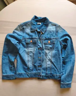 Riflová jeans bunda F&F na věk 11-12 let