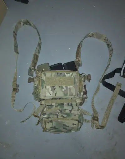 Airsoftchest rig + taktický opasek