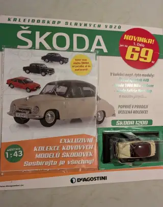 DEAGOSTINI 1:43 KALEIDOSKOP SKODA