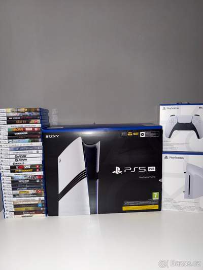 Ps5 pro+záruka(mechanika a hry)