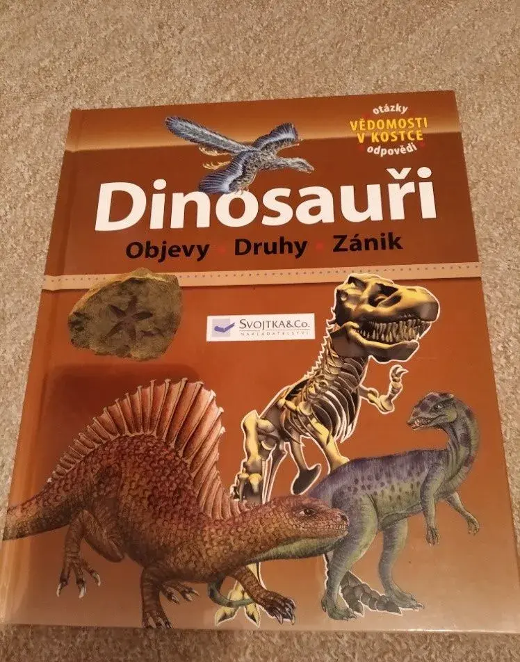 Kniha DINOSAUŘI