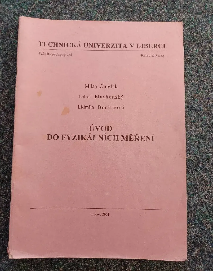 Úvod do fyzikálních měření