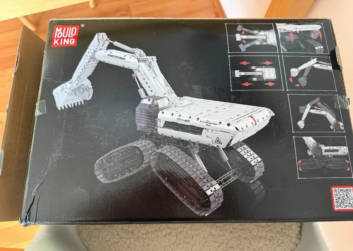 Mould King 17079 Technic Dálkově ovládaný bagr, záruka