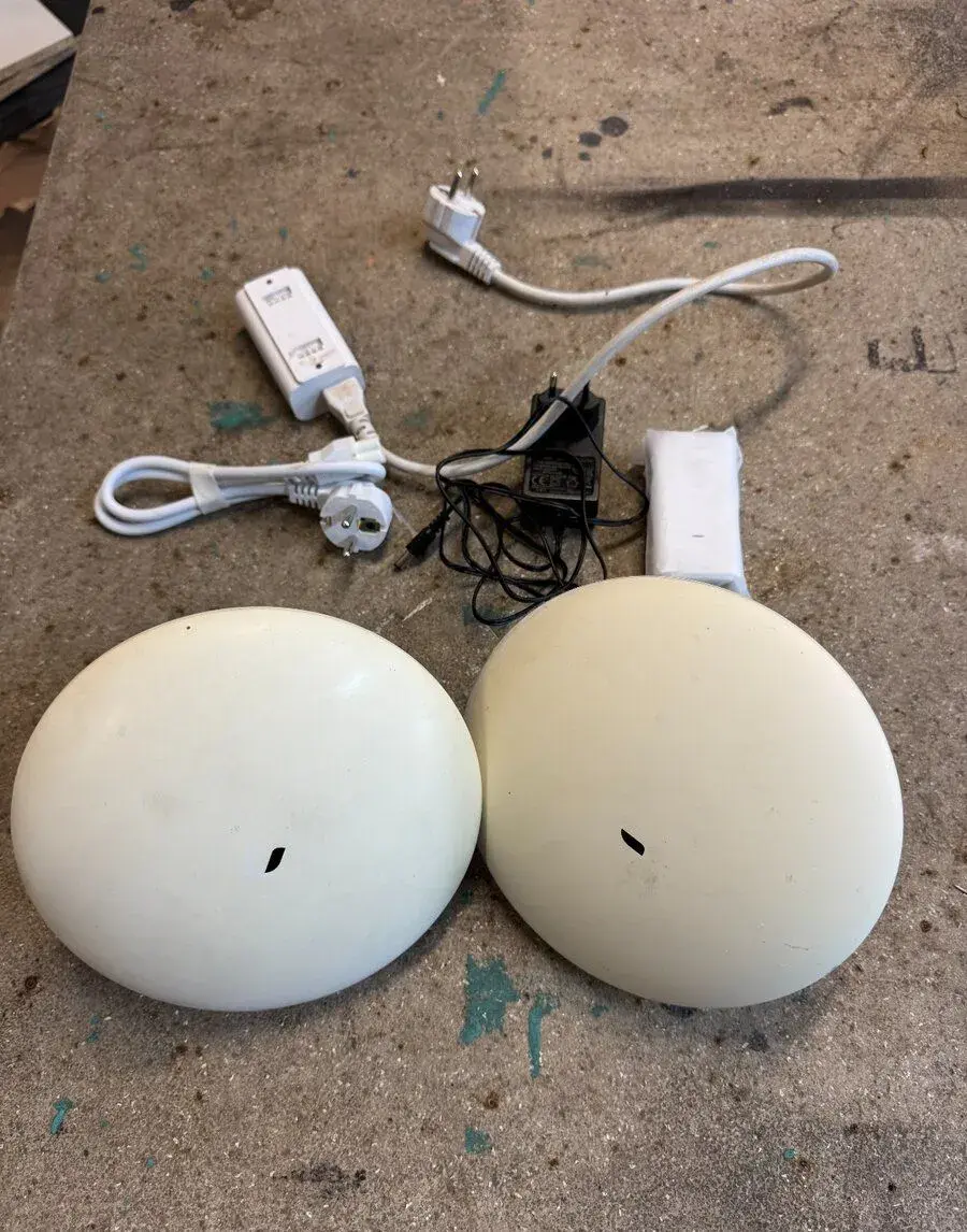 2× Ubiquiti NanoBeam AC Gen2 + napájení – funkční