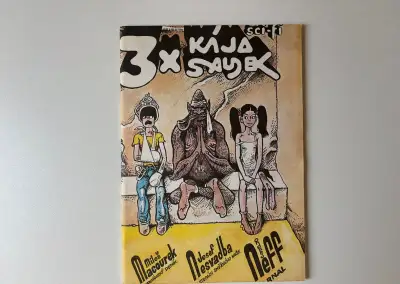 3× Kája Saudek, 1989