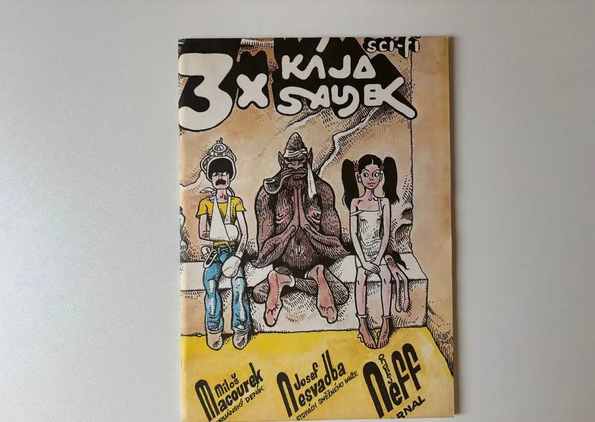 3× Kája Saudek, 1989