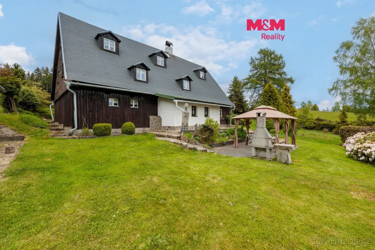 Prodej chalupy, 250 m² s pozemkem 4 000 m², Tisová u Kraslic