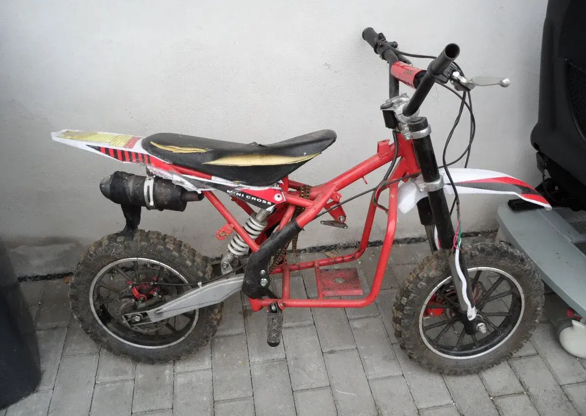 Minibike Nitro bez motoru - vhodné na stavbu
