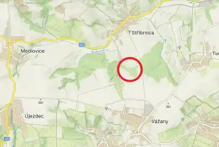 Pronájem travnaté plochy,Vážany u Uherského Hradiště