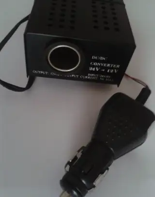 Převodník 24v na 12v 5A v autoinstalaci 24V